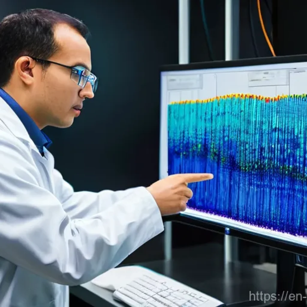 화학공학 대학 커리큘럼 - **Computational Chemical Engineering Lab:**
    A bright, modern chemical engineering laboratory wit...