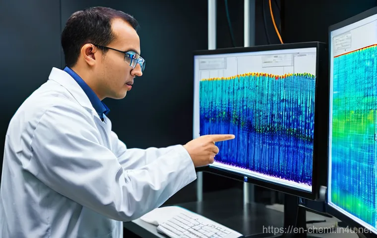화학공학 대학 커리큘럼 - **Computational Chemical Engineering Lab:**
    A bright, modern chemical engineering laboratory wit...