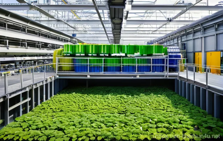 화학공학 대학 커리큘럼 - **Computational Chemical Engineering Lab:**
    A bright, modern chemical engineering laboratory wit...